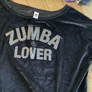 Zumba Fitness Midnight Velvet Top